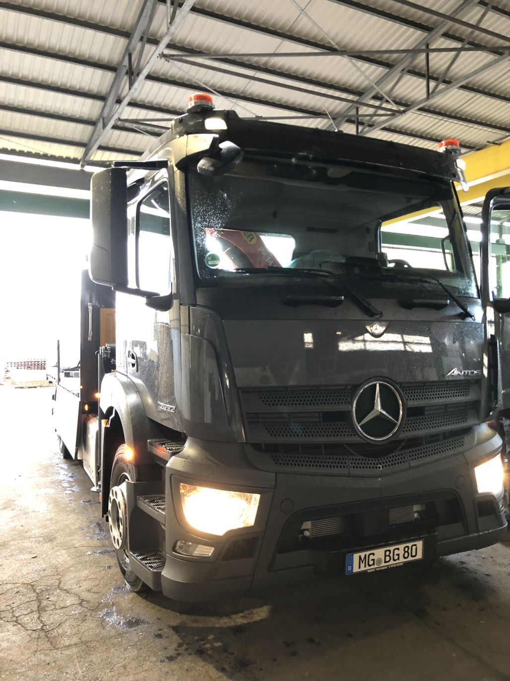 Mercedes Actros Frontalansicht